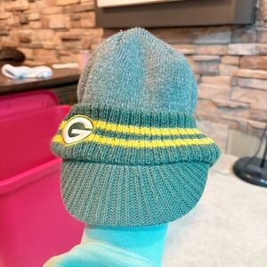 NFL Green Bay Packers Green and Yellow Knit Beanie